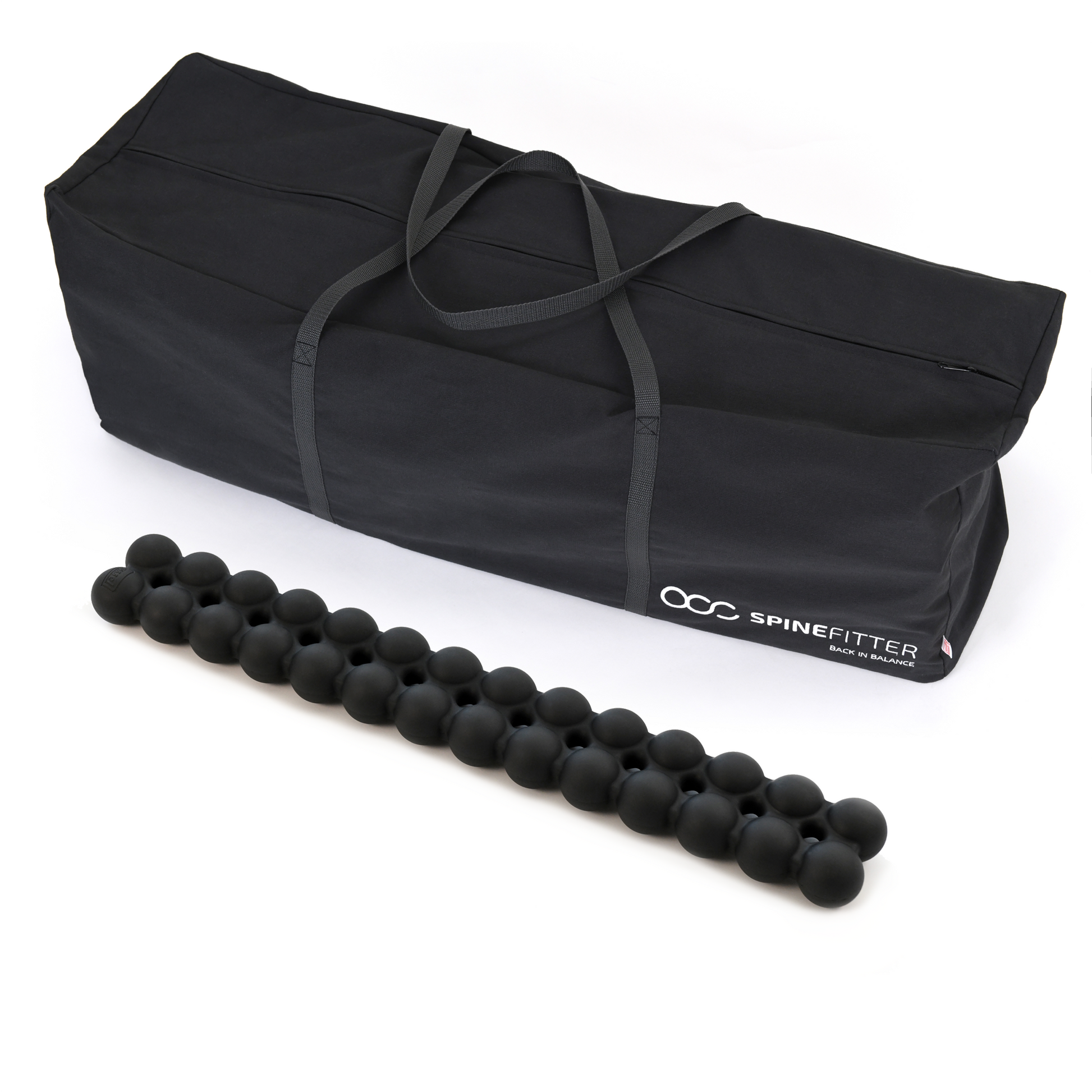 Die Coachbag ist gefüllt mit 10 SPINEFITTER by SISSEL. So können Sie Ihren Sportkurs mitnehmen und beispielsweise draußen in der Natur durchführen, oder im Stusio einfach den Raum wechseln. Für das Gruppentraining eignet sich der SPINEFITTER. Mit dem SPINEFITTER by SISSEL können Verspannungen und Blockaden im Bereich des Nackens, der Wirbelsäule und der Schultern gelöst werden. Farbe Anthrazit